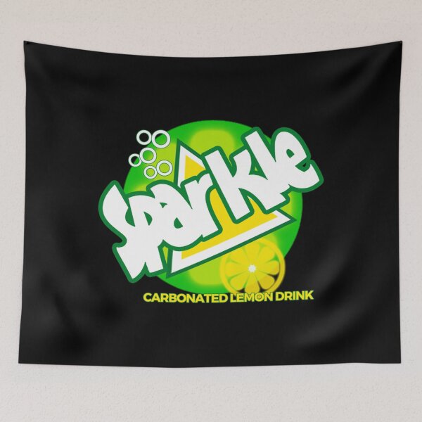 Item preview, Sparkle Carbonated Lemon Drink Popular Soda Pop Soft Drink design Classic  designed and sold by poissobaisha.