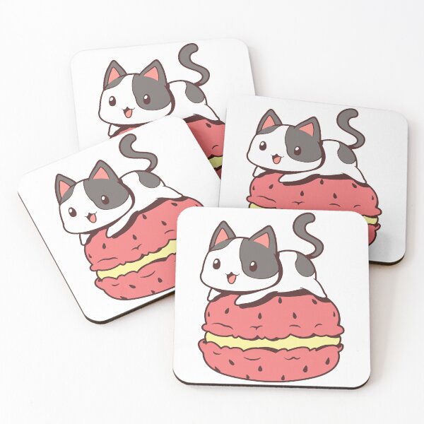 Item preview, cat making biscuits ~ cupcake baker cat lover ~ cute portrait  designed and sold by ENIGMAT-.