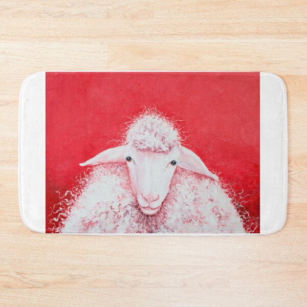 Item preview, Woolly White Sheep  designed and sold by MatsonArtDesign.