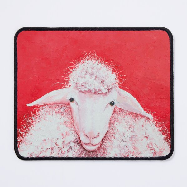 Item preview, Woolly White Sheep designed and sold by MatsonArtDesign.