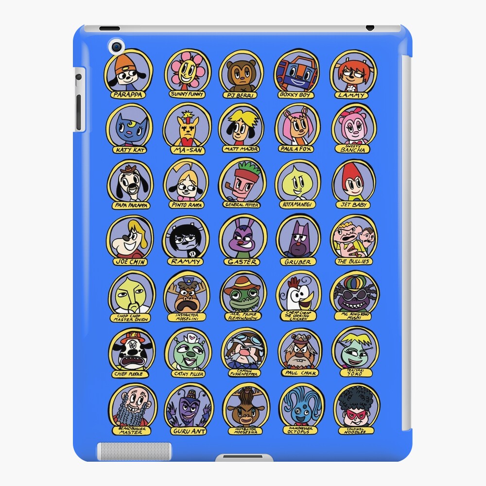 PaRappa the Rapper iPad Case & Skin for Sale by oublaichen