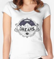 ACOMAF inspiriert Tailliertes Rundhals-Shirt