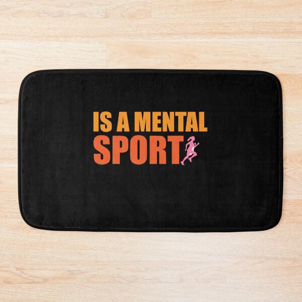 Item preview, Correr es un deporte mental y todos estamos locos Pegatina designed and sold by gusplawn5.