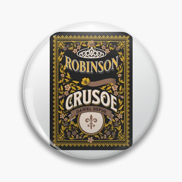Item preview, Robinson Crusoe - Daniel Defoe Book Cover Art  designed and sold by Suyogsonar25.