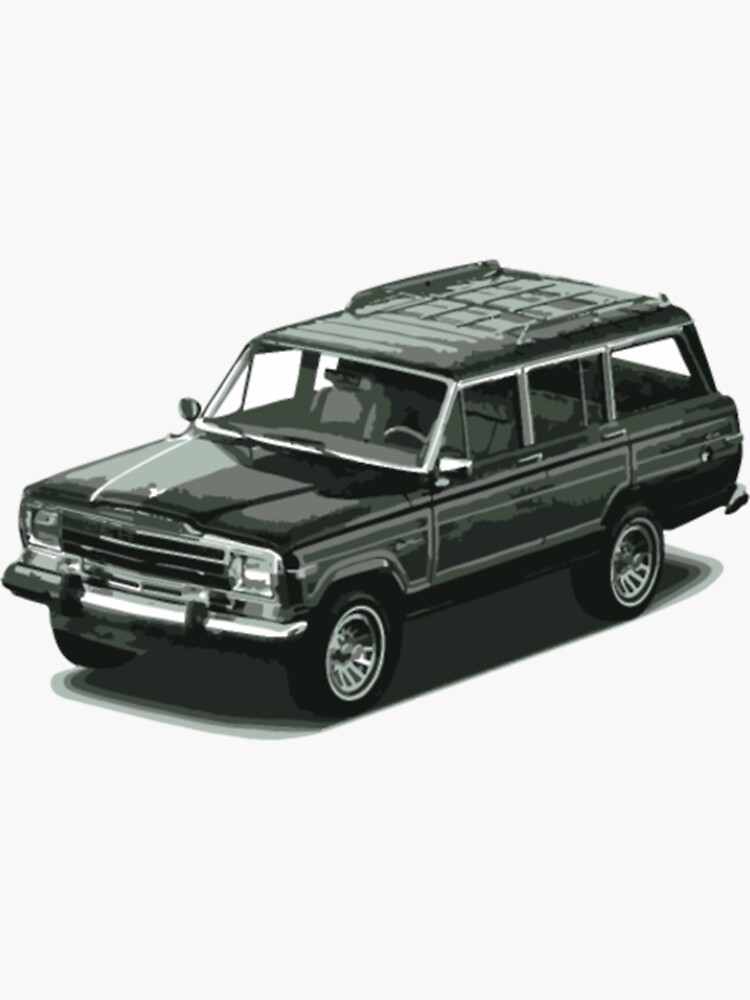 "Jeep Wagoneer 1" Sticker for Sale by DanisaLuis Redbubble