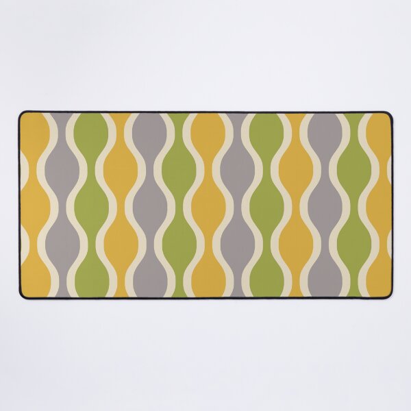 Item preview, Ogee Pattern 428 Gray Yellow and Green designed and sold by tonymagnerart.