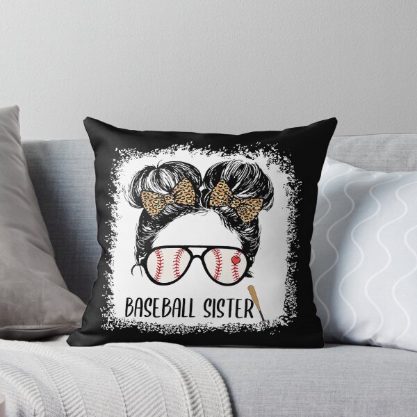 Item preview, Baseball Sister Bleached Messy Bun designed and sold by MichelSorour.