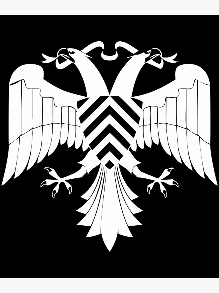 "DoubleHeaded Eagle Crest" Poster for Sale by RioRaoki Redbubble