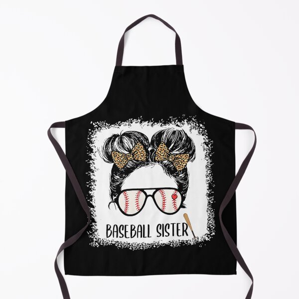 Item preview, Baseball Sister Bleached Messy Bun designed and sold by MichelSorour.