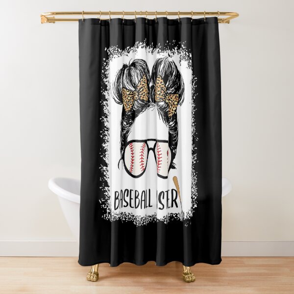 Item preview, Baseball Sister Bleached Messy Bun designed and sold by MichelSorour.