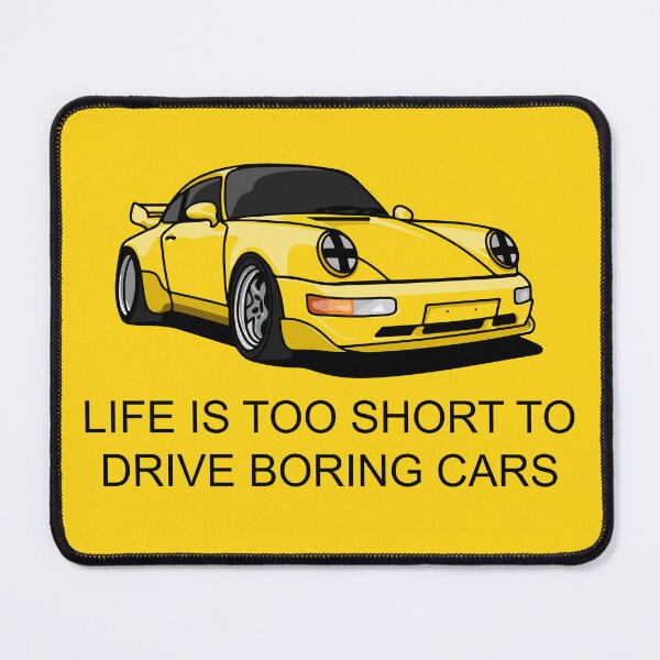 Item preview, Life is Too Short to Drive Boring Cars - 911 Turbo designed and sold by CUTOCARS-SHOP.
