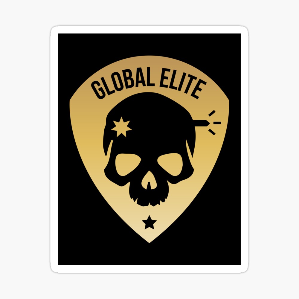 Csgo Global Elite Badge Headshot Scarf By Pixeptional Redbubble