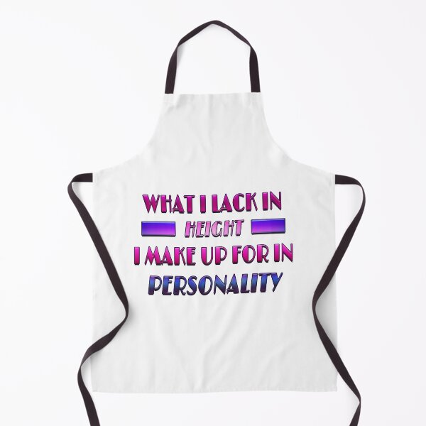 Item preview, What I Lack In Height - Pink/Purple/Blue designed and sold by JadeRyder.