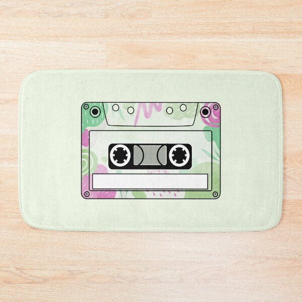 Item preview, Blank Customizable Watercolor Doodles Cassette Tape designed and sold by everything4eva.