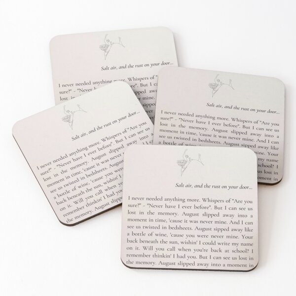 Item preview, August Lyric Taylor Swift designed and sold by ortizboyd469.