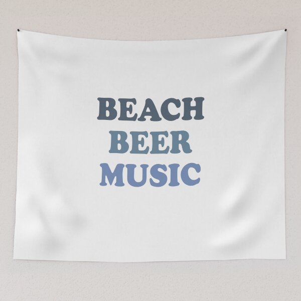 Item preview, Beach Beer Music designed and sold by MaryMaster.