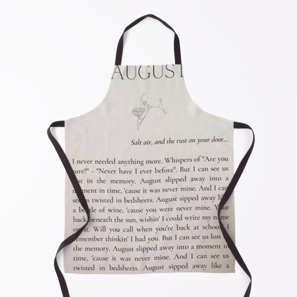 Item preview, August Lyric Taylor Swift designed and sold by ortizboyd469.