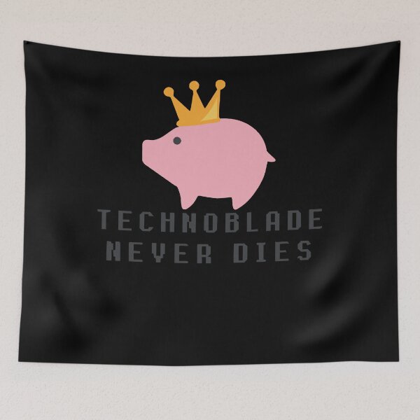 Item preview, Technoblade never dies T-Shirt designed and sold by ZenonIglecias.