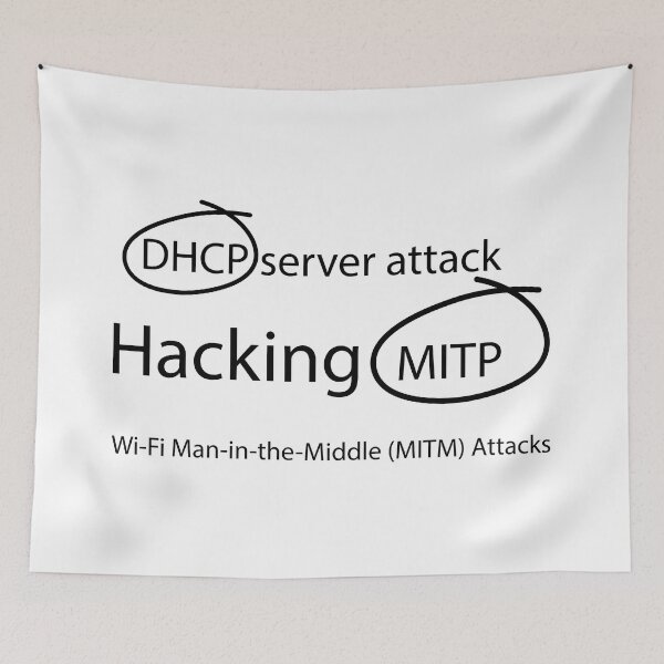 Item preview, DHCP server attack and Hacking MITP  designed and sold by KARTICK DUTTA.
