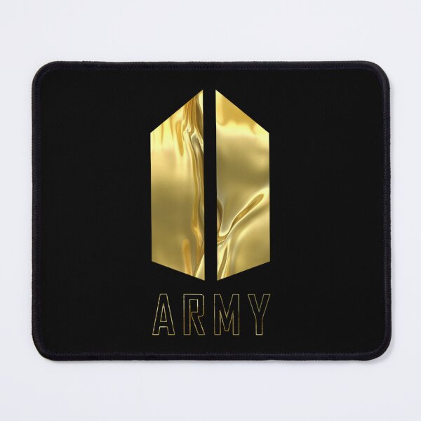 Item preview, BTS Army Wings logo (liquid gold)  K-pop merch  RM, Suga, J-Hope, V, Jin, Jimin, Jungkook   designed and sold by PurePrintTees.