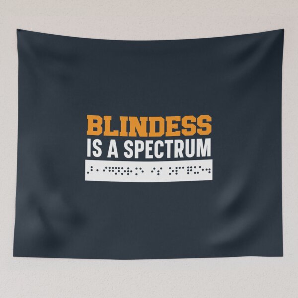 Item preview, Blindness Is A Spectrum Braille Blind Awareness designed and sold by VsFilipchenko.