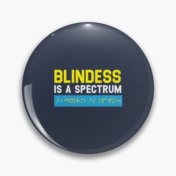 Item preview, Blindness Is A Spectrum Braille Blind Awareness designed and sold by VsFilipchenko.