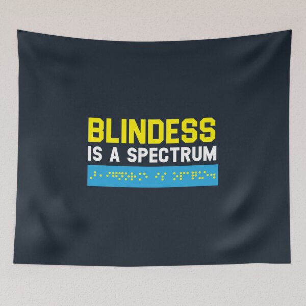 Item preview, Blindness Is A Spectrum Braille Blind Awareness designed and sold by VsFilipchenko.