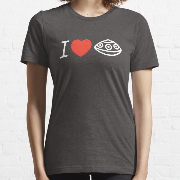 I LOVE PANTAM I LOVE HANDPAN T-SHIRT - WHITE on Black Essential T-Shirt