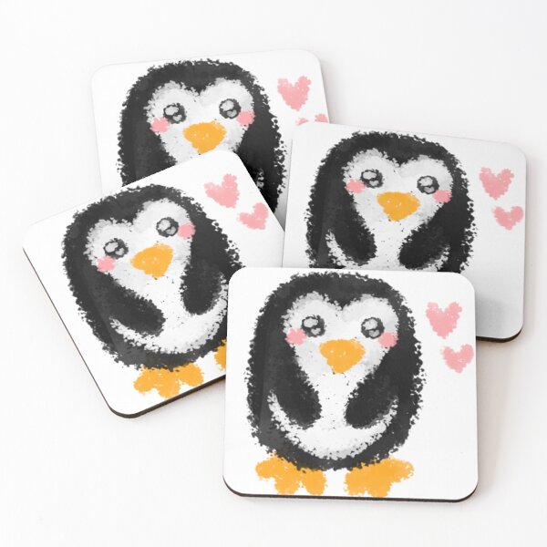 Item preview, Penguin Love designed and sold by rainydews.