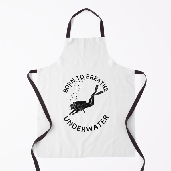 Item preview, BORN TO BREATHE UNDERWATER designed and sold by VsFilipchenko.