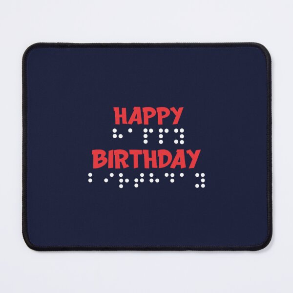Item preview, Braille Dots Happy Birthday designed and sold by VsFilipchenko.