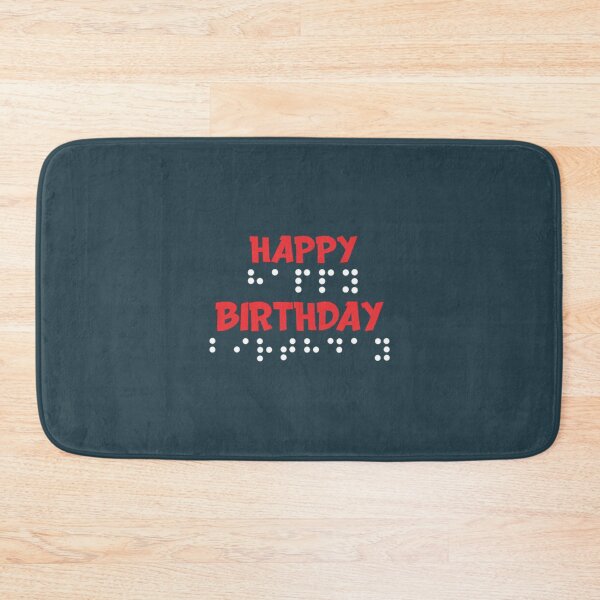 Item preview, Braille Dots  Happy Birthday designed and sold by VsFilipchenko.