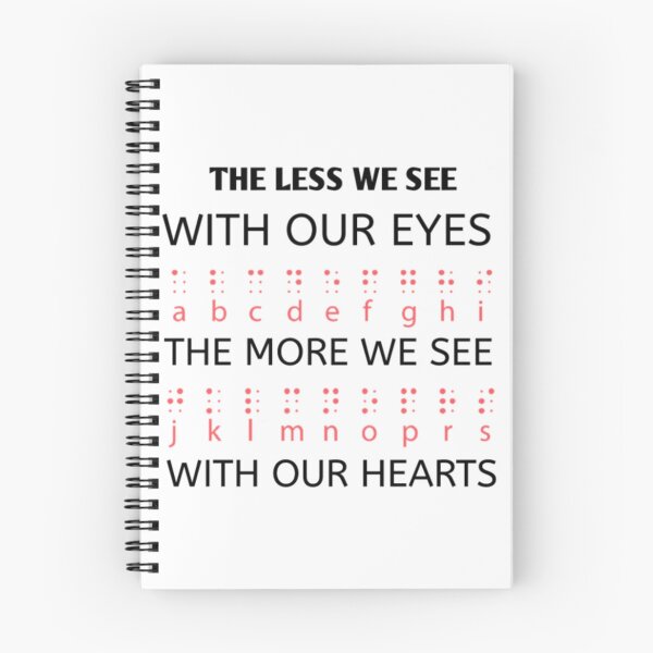 Item preview, Braille Dots The Less We See With Our Eyes designed and sold by VsFilipchenko.