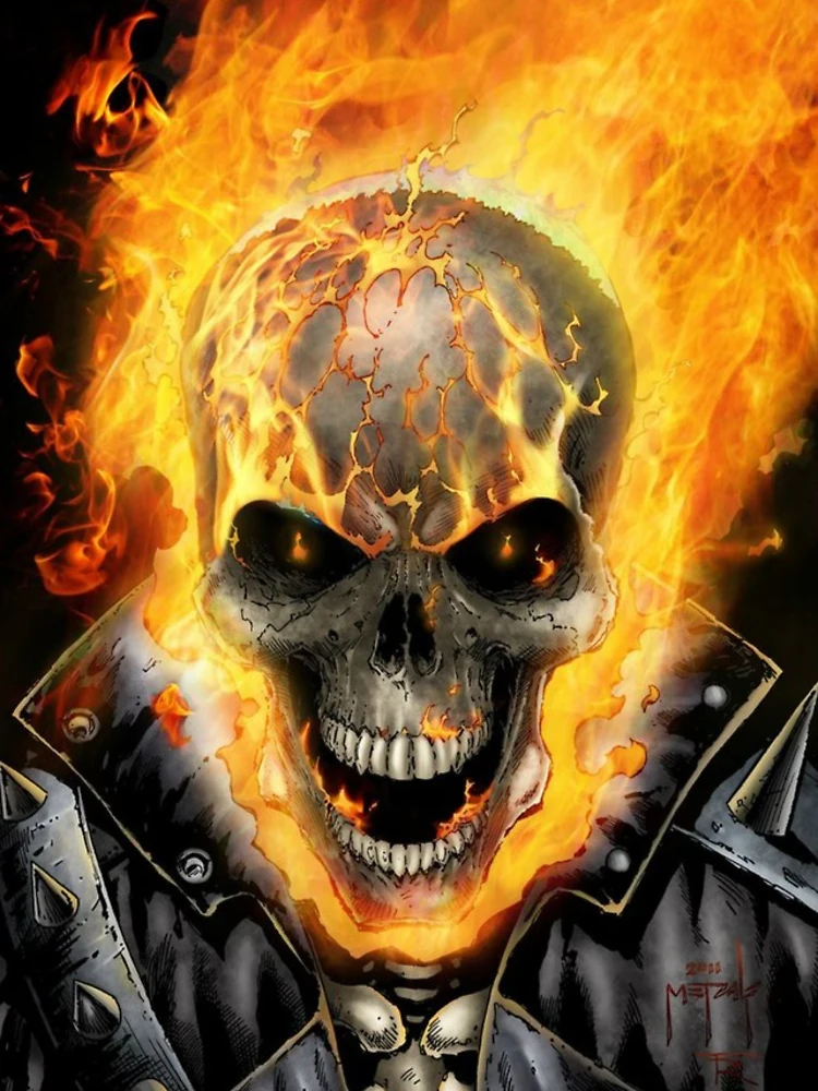 Thumbnail 4 of 4, iPhone Case, Ghost Rider designed and sold by HighlyAdaptive.
