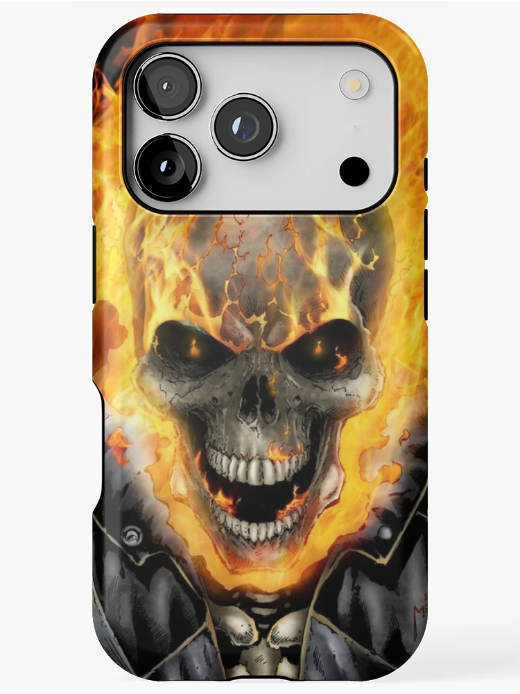 Thumbnail 1 of 4, iPhone Case, Ghost Rider designed and sold by HighlyAdaptive.