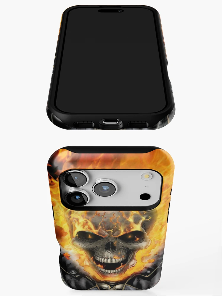 Thumbnail 3 of 4, iPhone Case, Ghost Rider designed and sold by HighlyAdaptive.