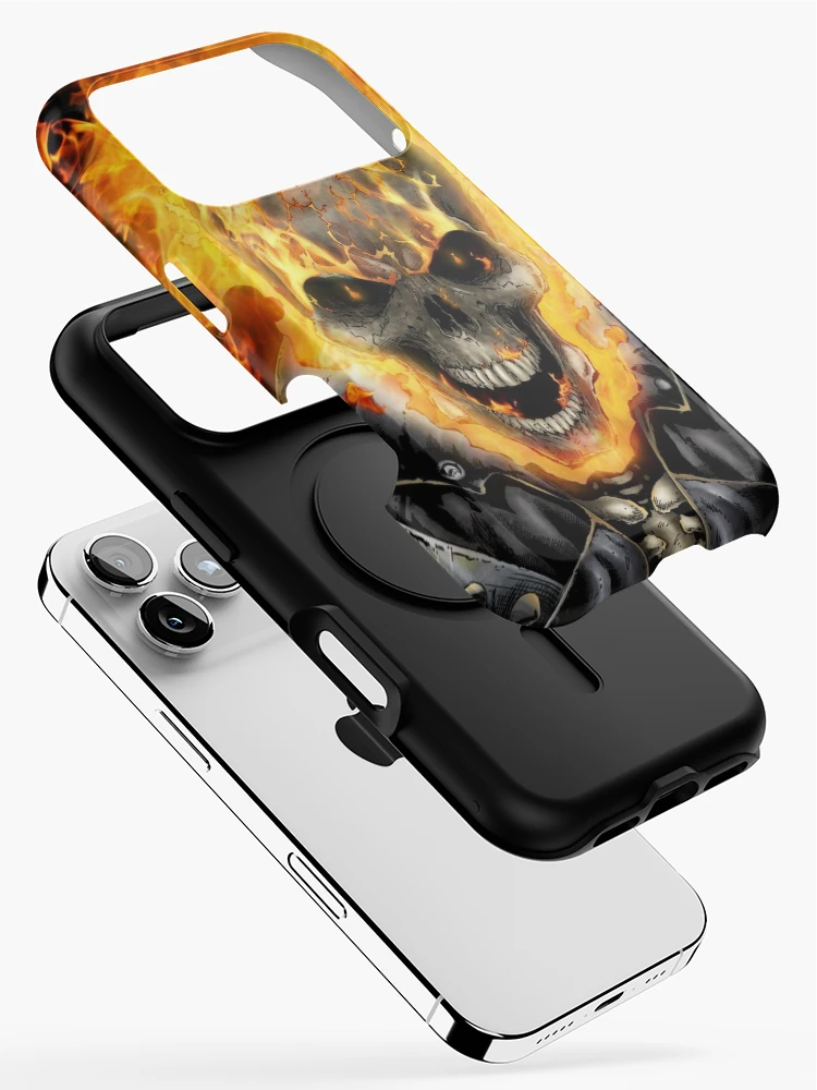 Thumbnail 2 of 4, iPhone Case, Ghost Rider designed and sold by HighlyAdaptive.
