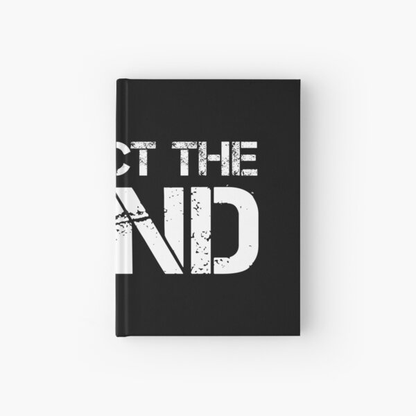 Respect The Band (White Lettering) Hardcover Journal