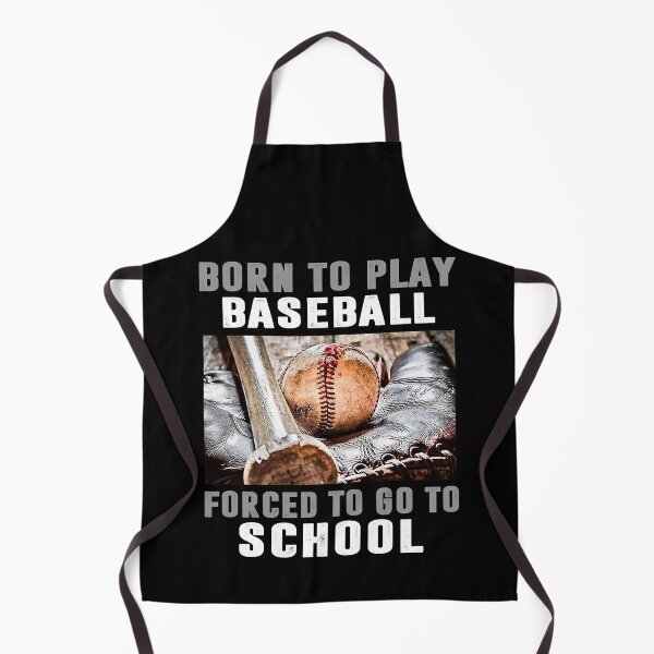 Item preview, Born To Play Baseball Forced To Go To School Baseball Lover designed and sold by MichelSorour.