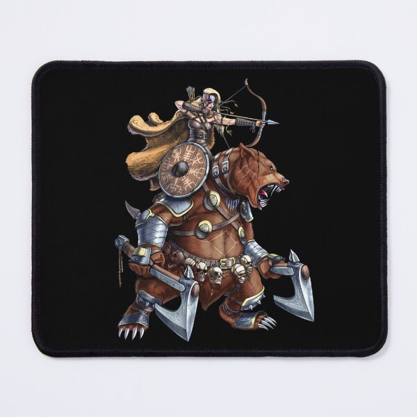 Item preview, Norse Bear Viking Archer Warrior designed and sold by underheaven.