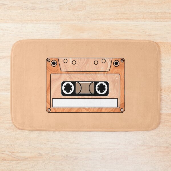 Item preview, Blank Customizable Psychedelic Liquid Orange Cassette Tape designed and sold by everything4eva.