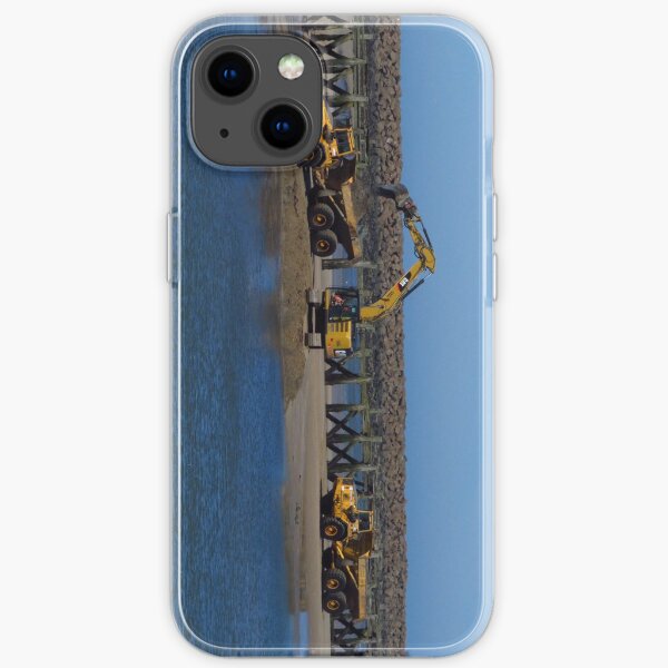 Digger and Dumper Truck iPhone Soft Case