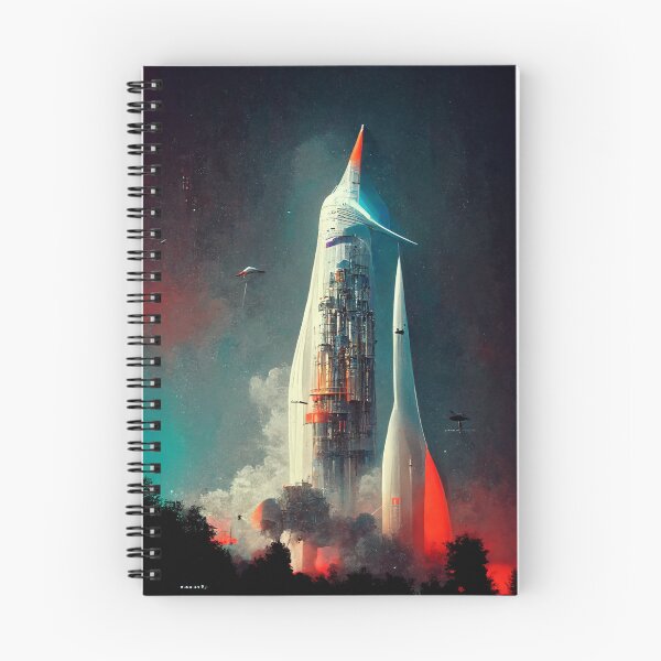 Item preview, Rocket Ship Space Dimension Reality Matrix World designed and sold by deificusArt.