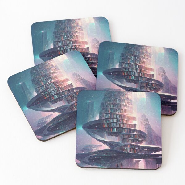Item preview, Akashic Records Library Dimension Reality Matrix World designed and sold by deificusArt.