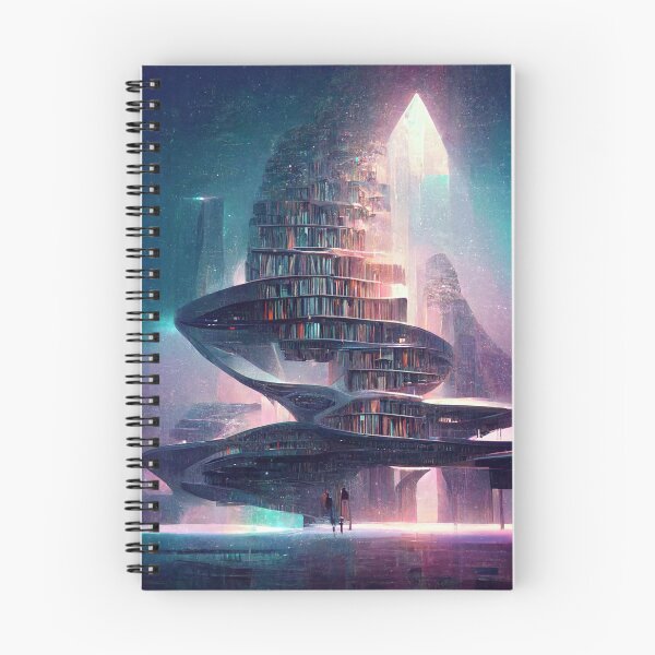 Item preview, Akashic Records Library Dimension Reality Matrix World designed and sold by deificusArt.