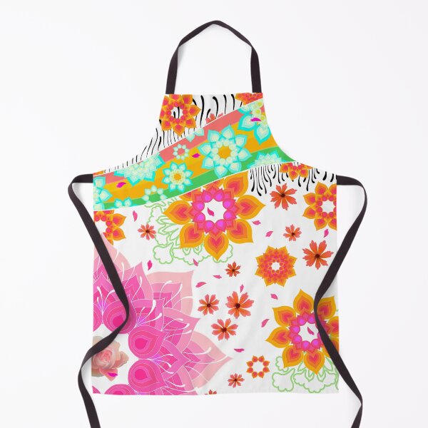 Item preview, BLOOMING GARDEN white v pink designed and sold by INUVIK.