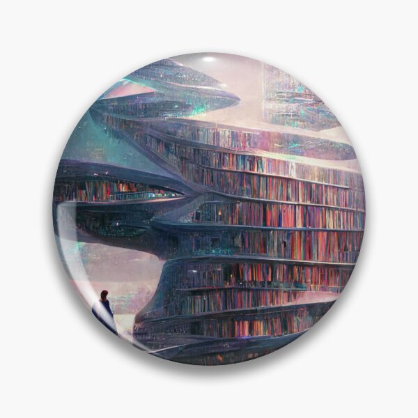 Item preview, Akashic Records Library Dimension Reality Matrix World designed and sold by deificusArt.