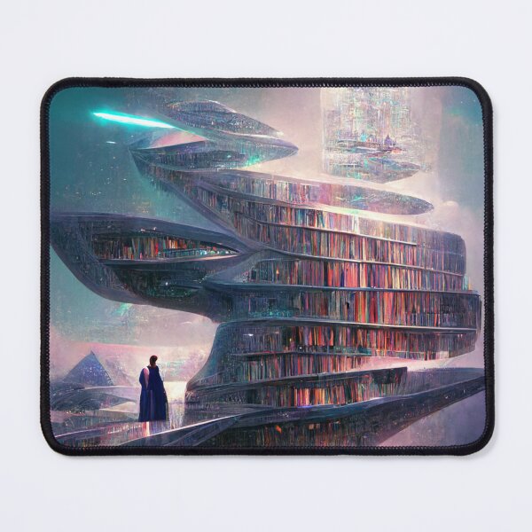 Item preview, Akashic Records Library Dimension Reality Matrix World designed and sold by deificusArt.