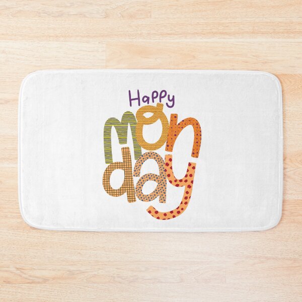 Item preview, Happy Monday designed and sold by Mod-Mtkstudio.
