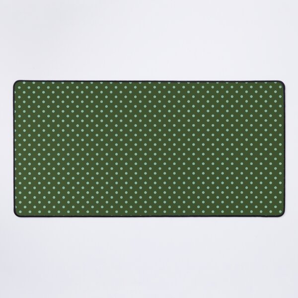 Item preview, Minimalistic polka dots pattern, vintageteak polka dot pattern, dotted aesthetic, vintage pattern - Dark Green designed and sold by PattyTheGecko.